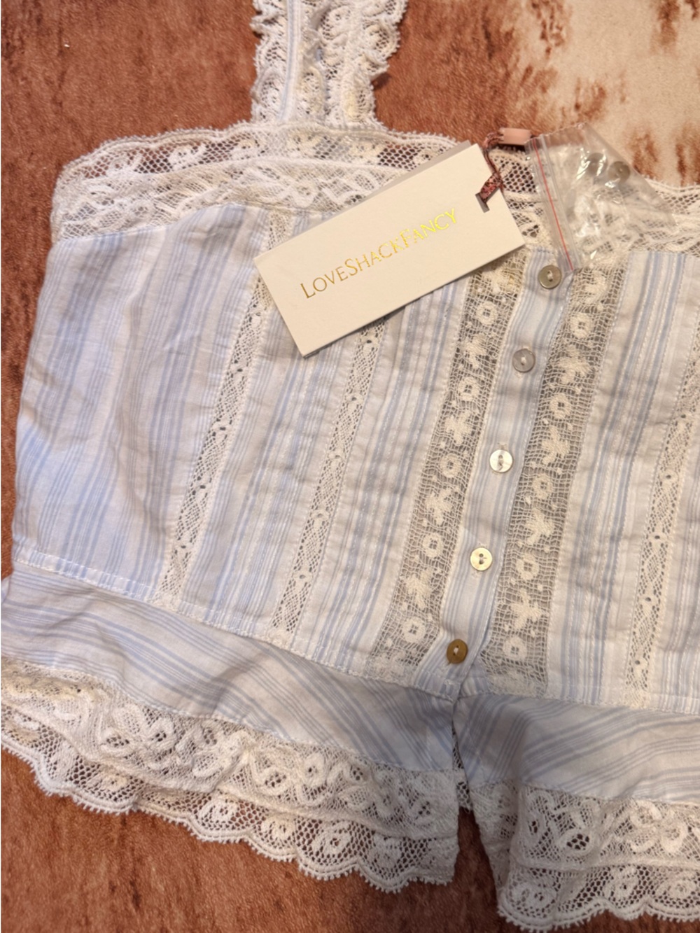 Love Shack Fancy Vietta Top ! NWT!